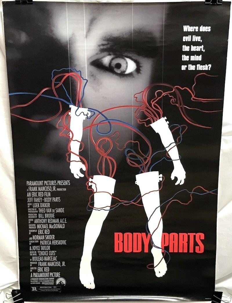 Body Parts (1991) Double Sided Onesheet Poster